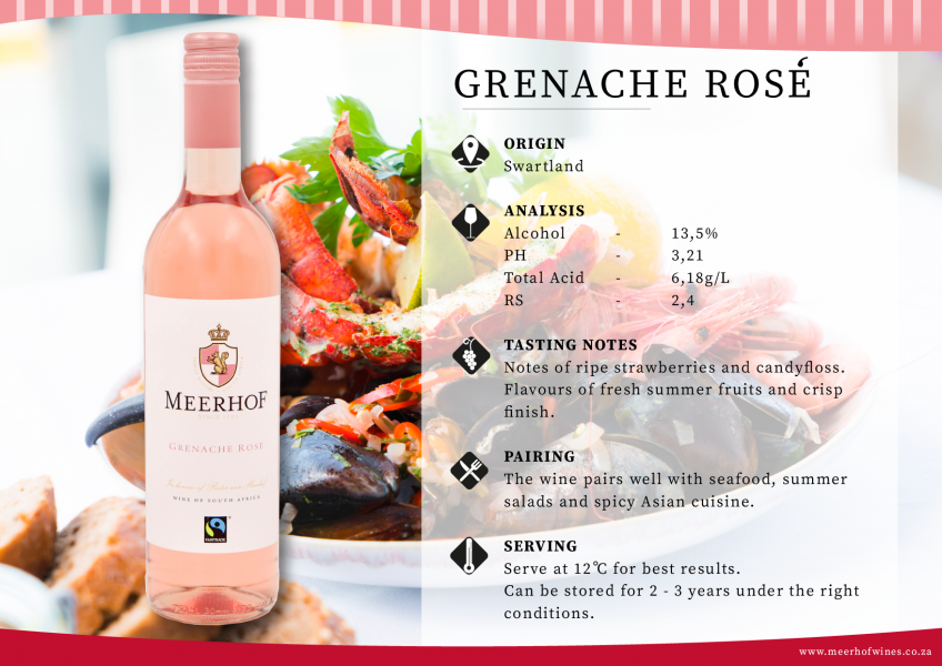 Meerhof Wines Meerhof Grenache Rosé